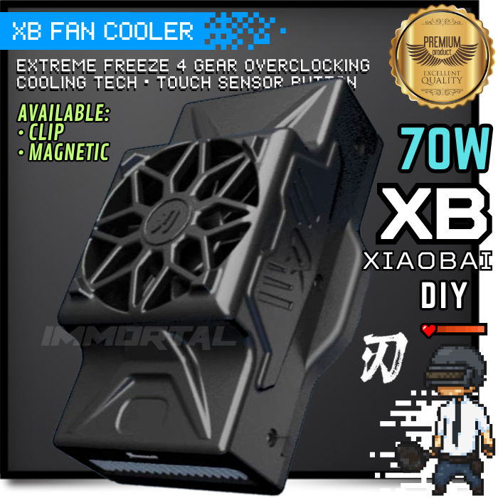 [IM] XB Overclocking Funcooler 70W XIAOBAI Pendingin HP Fan Cooler DIY Overpower Clip Magnetic Kipas