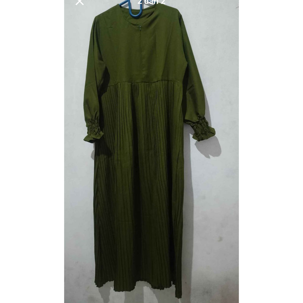 Gamis wanita bekas pernah pakai