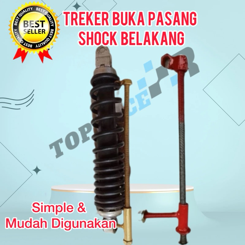 Treker Shock Belakang Motor Alat Buka Pasang Per Shock Motor Mio beat Vario nmax UNIVERSAL