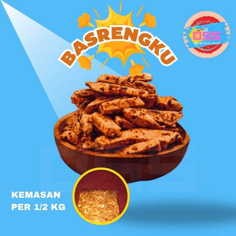 

BASRENG | BAKSO GORENG | CEMILAN KRENYES | GURIH | PEDAS. KEMASAN 1/2 KG.