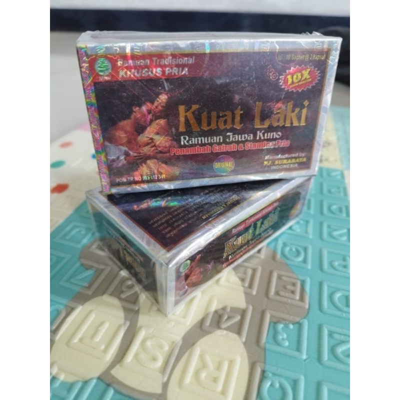 

Kapsul Tahan Lama KUAT LELAKI Original Cap jempol