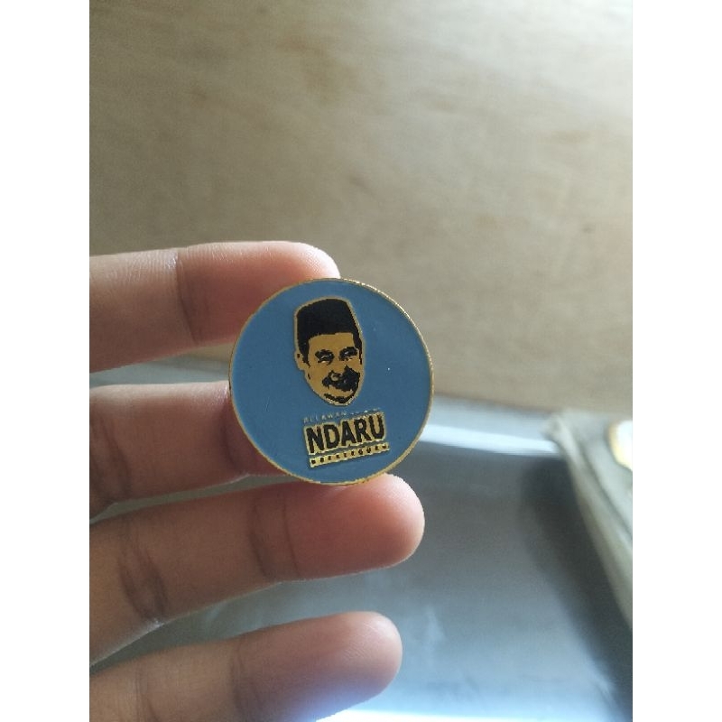 Pin custom logo ndaru
