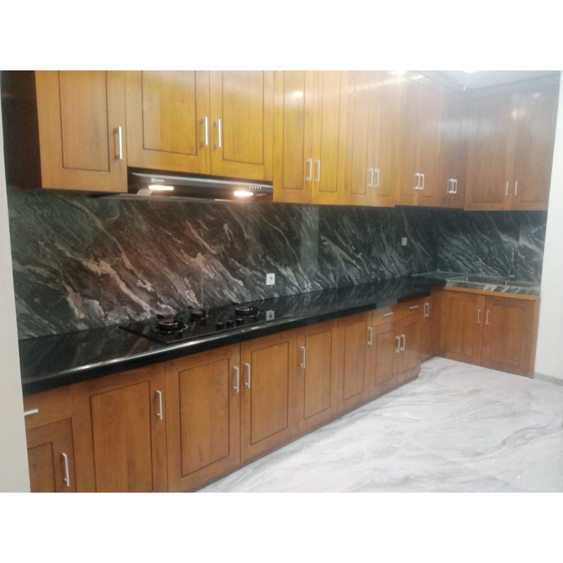 GRANIT BLACK GOLD, GRANIT HITAM BINTIK GOLD, GRANIT TOP TABLE KITCHEN DAN TOP ISLAND