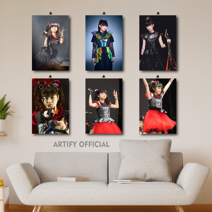 Poster Dinding Band Member Babymetal | Artify Official | Pajangan Kamar | Poster Tembok |R8C/ITPUN