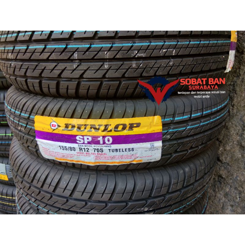 ban mobil Dunlop SP10 155/80 R12 SP10 155 80 R12  SUZUKI CARRY FUTURA