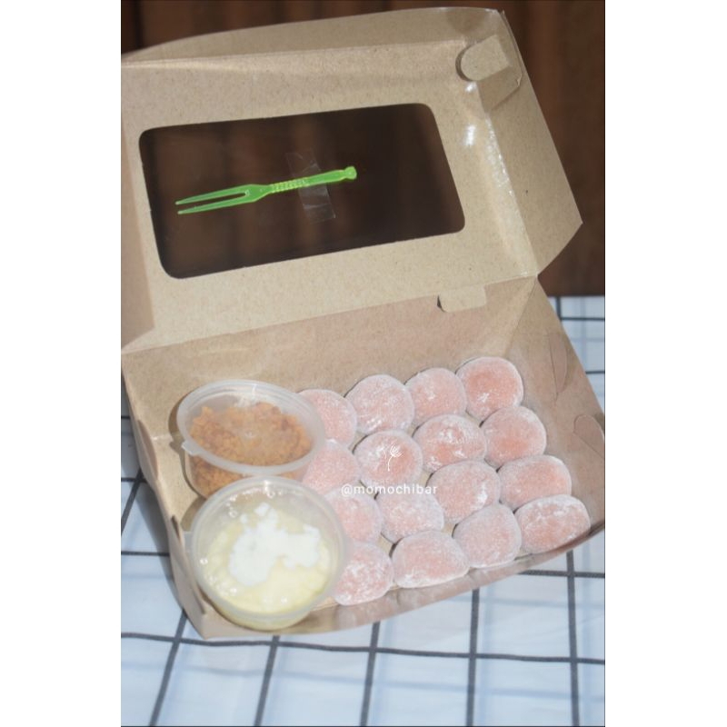 

Momochibar - Mochi Bites Caramel 16 pcs