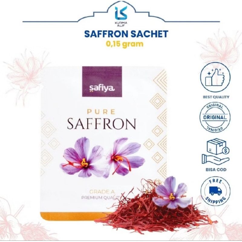 

Samarinda_barokah | Safron Saffron Sachet 0.15 gr | Super Negin Grade A Original