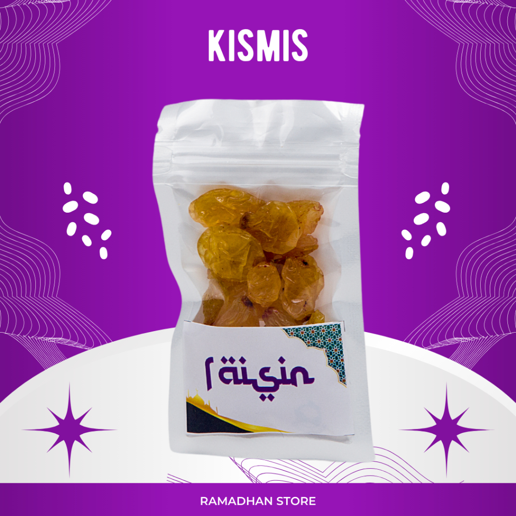 

Oleh Oleh Haji dan umroh klip satuan Kismis Manis