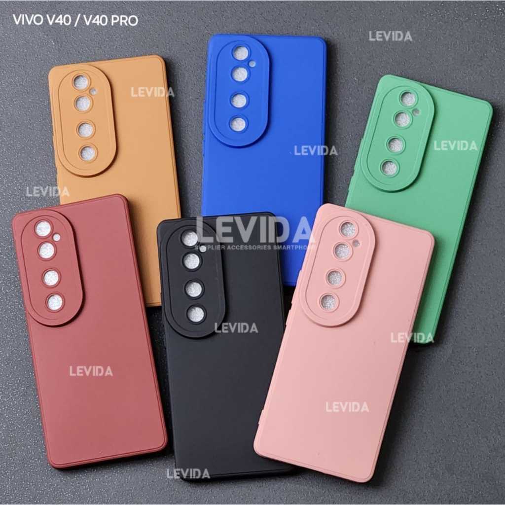 Vivo V40 Vivo V40 Pro Vivo V30 Vivo V30 Pro Case Pro Kamera Warna Macaron Case Vivo Vivo V40 Vivo V4