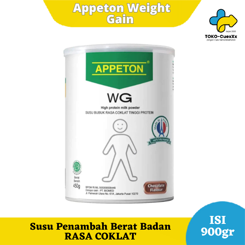 

Appeton Weight Gain Adult 900gr Rasa Coklat