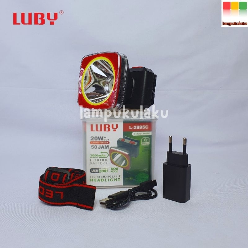 Senter Kepala Headlamp Luby 2895C/L-2895C/L2895C