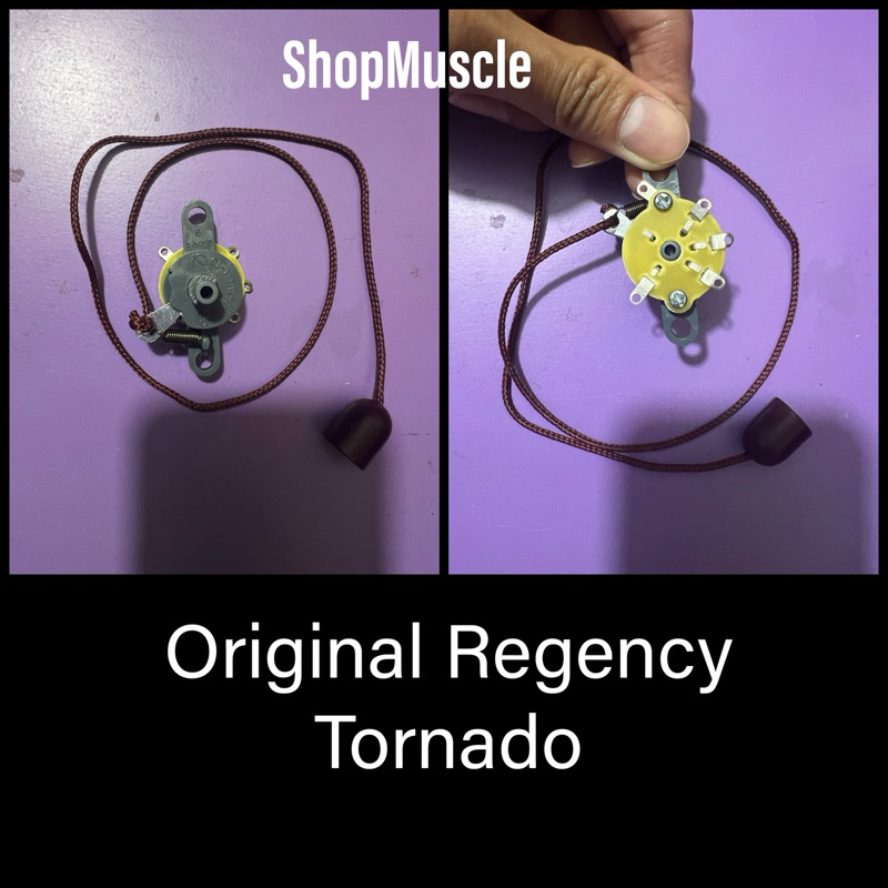 (Original) Saklar tarik Kipas angin regency tornado sakelar switch 3L dinding spare part