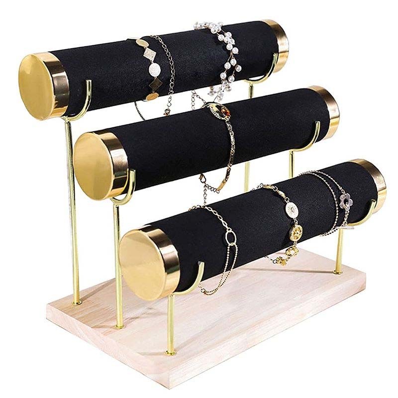 Rak Gelang Gantung Tempat Display Gelang 3 Tingkat Rak Jam Tangan Dan Aksesoris Tempat Gelang Rak Ge