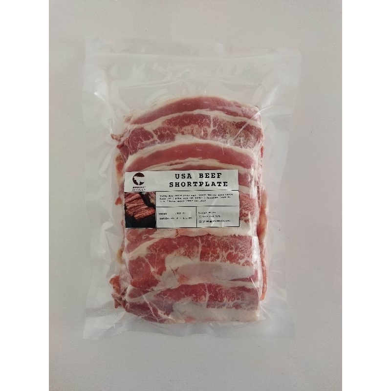 

USA Shortplate karubi tebal 3mm. 500 gr
