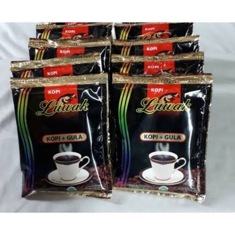 

Luwak Kopi Gula 25 gr renceng