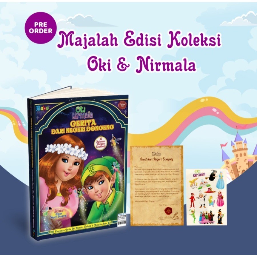 Majalah Bobo Edisi Koleksi OKI NIRMALA Cerita Dari Dongeng Dongeng - Gramedia - Bumifiksi