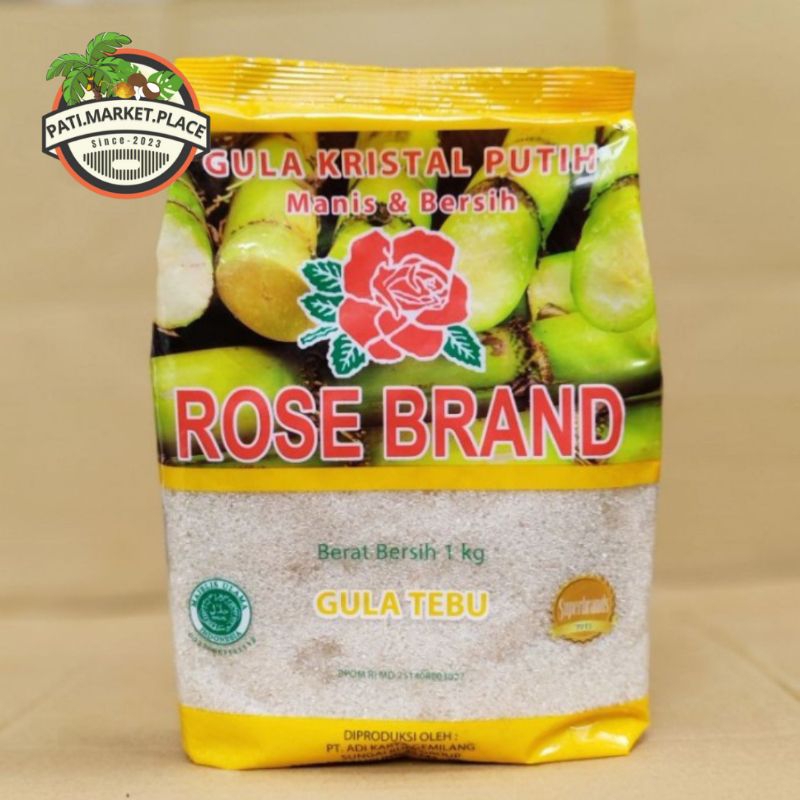 

gula pasir kemasan gula rose brand kuning