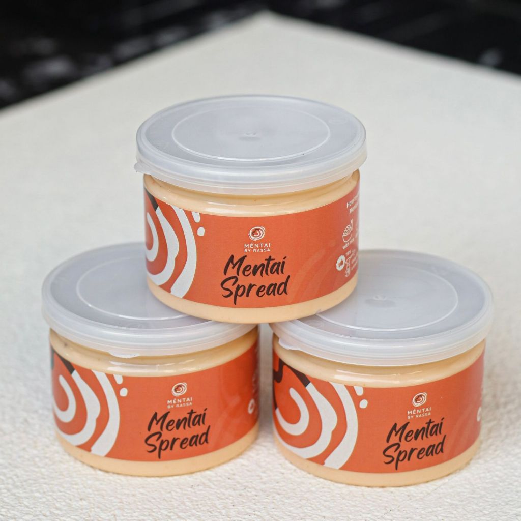 

BUNDLE 3 PCS MENTAI SPREAD ORIGINAL - HALAL - NO TOBIKO - TAHAN DISUHU RUANG