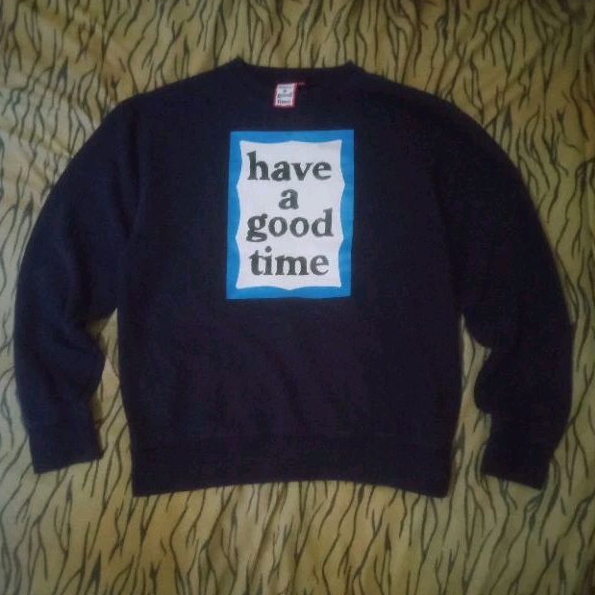 crewneck HAGT blue frame second