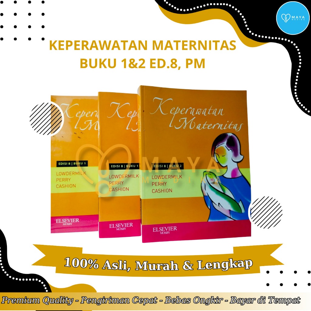 Keperawatan Maternitas Buku 1& 2 Ed.8, PM