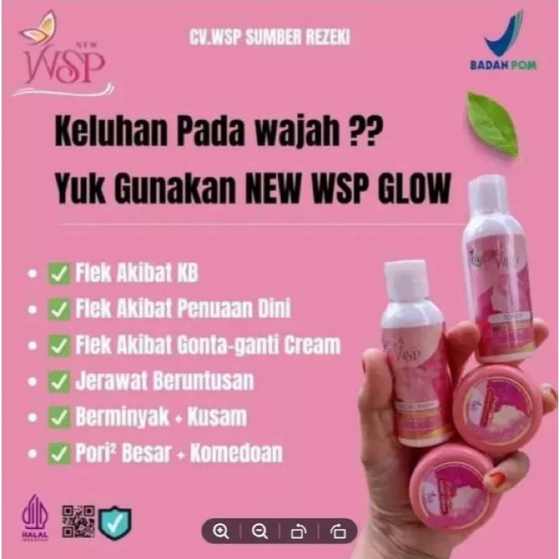 WSP GLOW SKINCARE BPOM