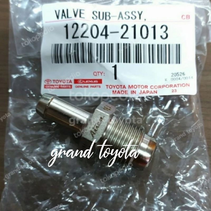 Pcv Valve Tutup Klep Vios New Vios Yaris Original 100%