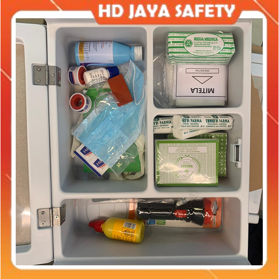 Kotak Obat P3K Plus Isi Lengkap - Kotak Obat P3K Type -A