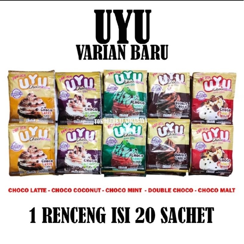 

Pop Ice Uyu Terbaru (isi 20 Sachet)