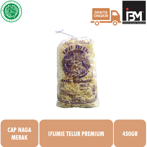 

Cap Naga Merak Ifumie Telur Premium 450gr