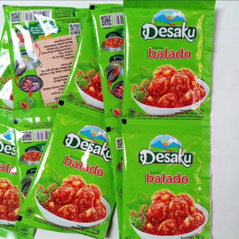 

Desaku Bumbu Balado isi 10 sachet