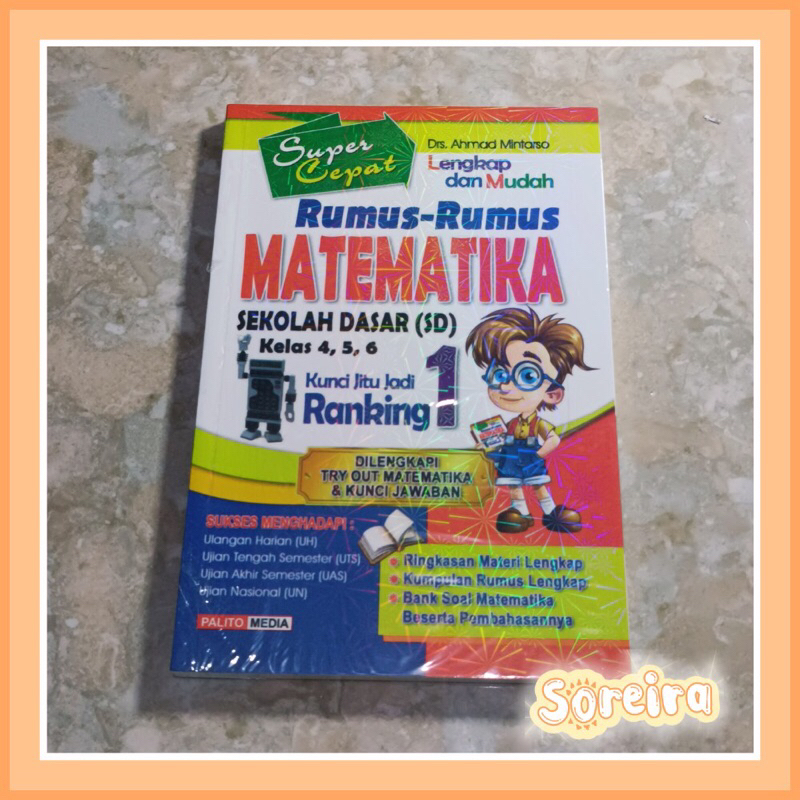 Super Cepat RUMUS RUMUS MATEMATIKA SD Kelas 4 5 6