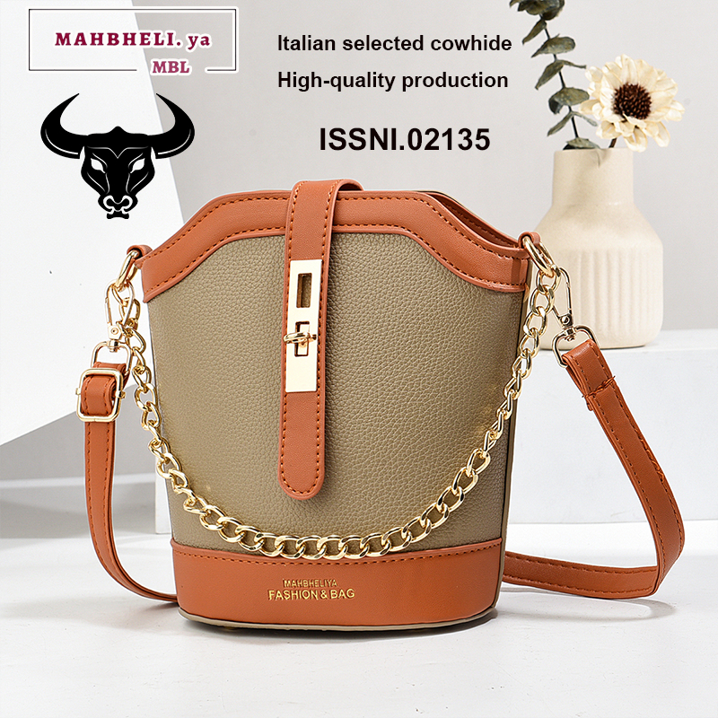MAHBHELI.ya TAS SELEMPANG WANITA SLING BRANDED KULIT HITAM NADIAN  BAG MURAH KOREA REMAJA KEKINIAN S
