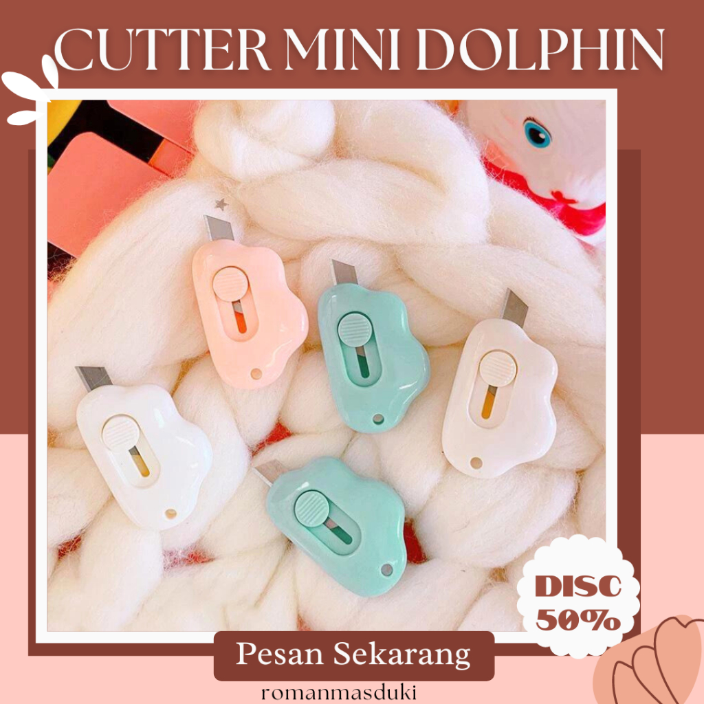 

Cloud Shape Cutter Kecil for School and Art|Cutter Mini Bentuk Awan Lucu Pisau Kecil Pemotong Kertas