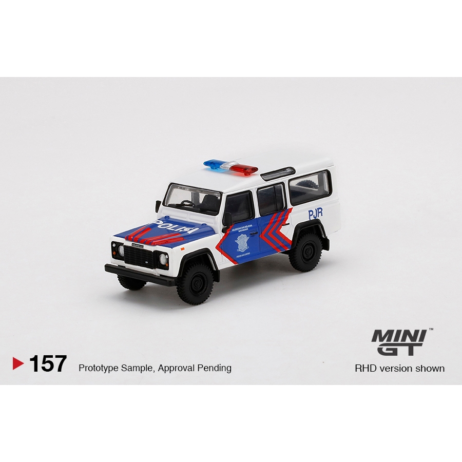 MINI GT 157 Land Rover Defender 110 Korlantas Polri – Indonesian Traffic Police
