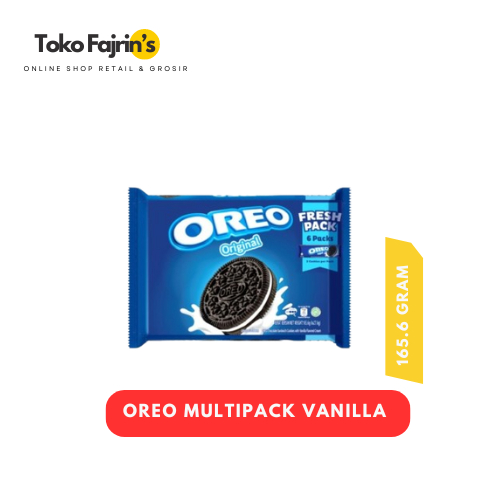 

OREO MULTIPACK 6 (165.9G), BISKUIT OREO RASA VANILLA