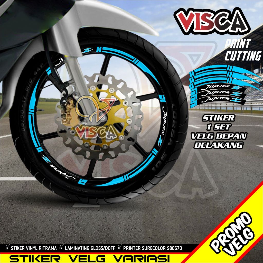 Stiker Velg List Velg Motor JUPITER Z A02