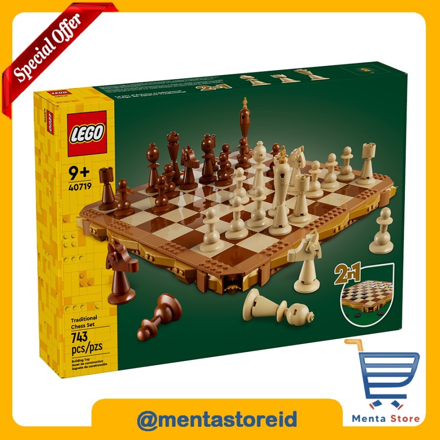 LEGO Brick and More 40719 Traditional Chess Set