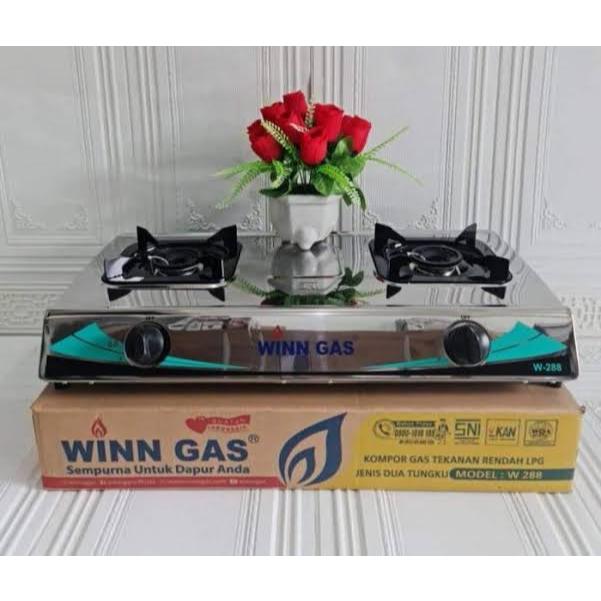 Winn Gas W-288 Kompor Gas 2 Tungku W288