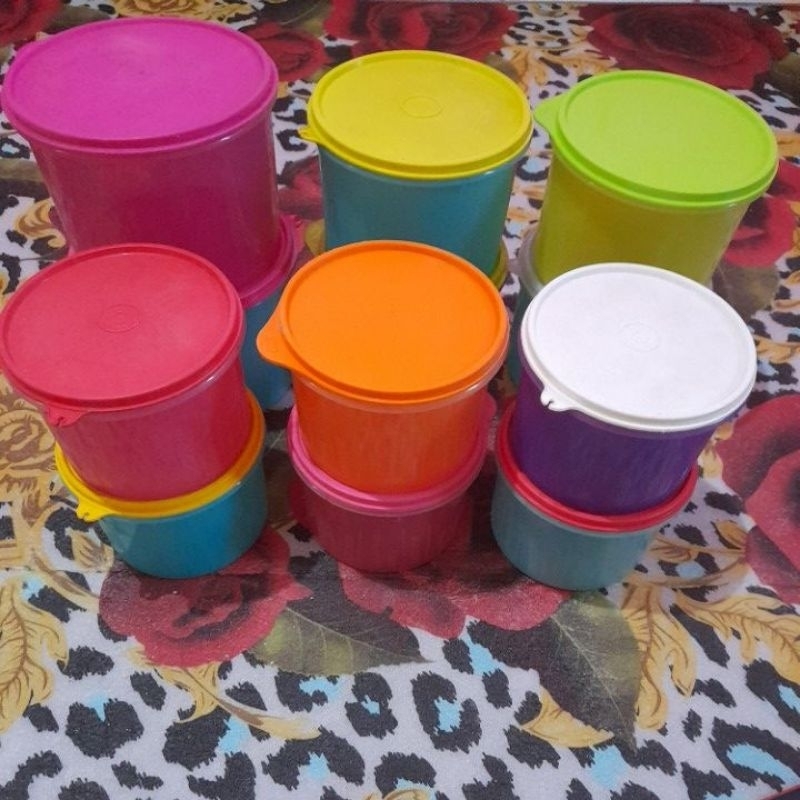 toples tekstur tupperware second