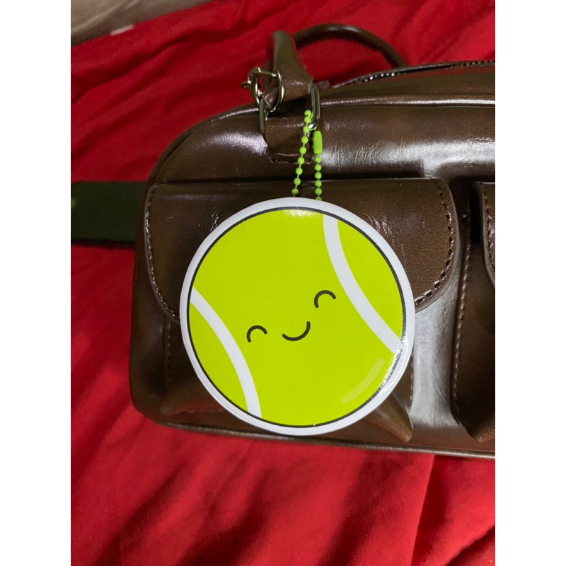 Gantungan tenis tennis | keychain tennis | Pin tennis | bag charm tennis