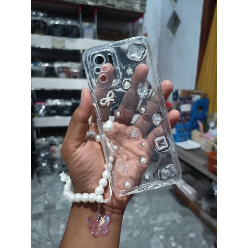softcase 3d mutiara manik manik