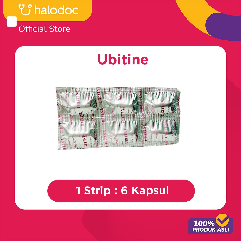 Ubitine 6 Kapsul Lunak