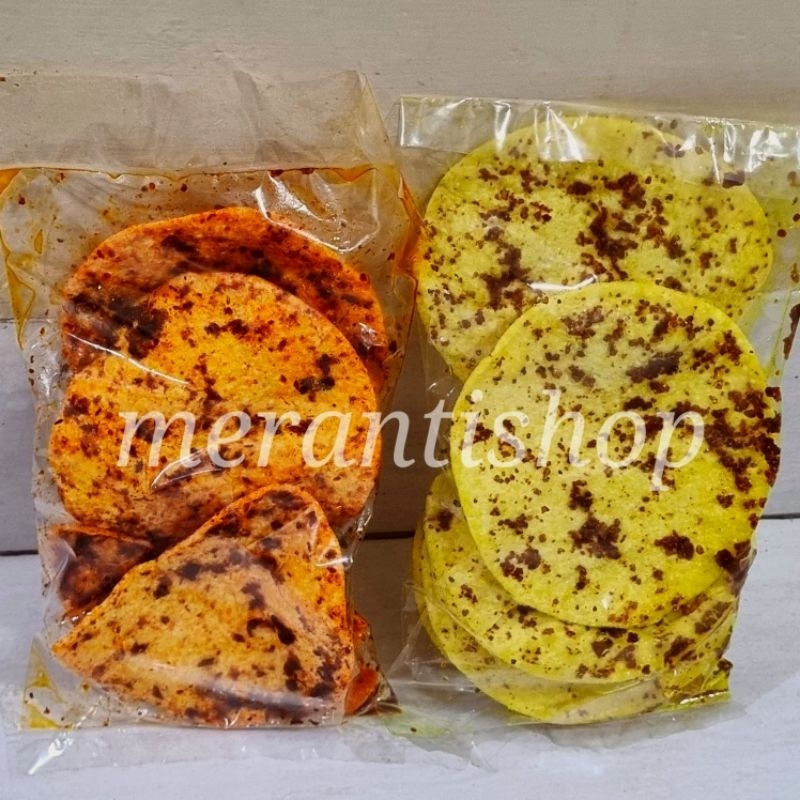 

Kerupuk Opak Vegetarian / Keripik Opak Keladi dan Ubi / Keripik Gurih / Krupuk Singkong