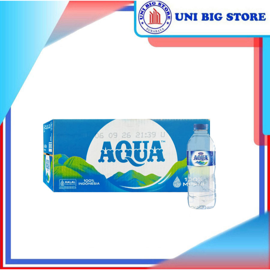 

AQUA Air Mineral 330 ml DUS 24 Pcs Botol