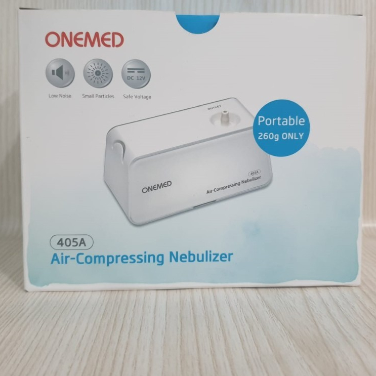 Nebulizer Onemed 405A Compressor Nebulizer Portable Alat Uap Onemed