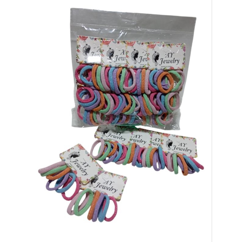 Ikat Rambut/Ikat Rambut Glitter/Ikat Rambut Elastis Ikat Rambut Wanita/Ikat Rambut