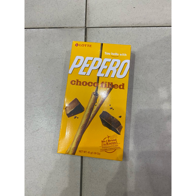 

Lotte Pepero Choco Filled Stick Biscuit 45GR