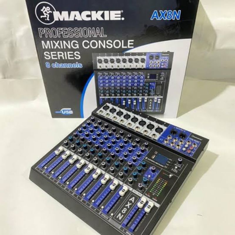 profesional mixing console series  Mackie AX8N baru