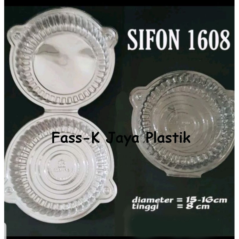 Mika Bolu Bulat 16cm / Mika Bolu Chiffon / Mika Kue / Mika Bolu Sifon Uk 16 Cm