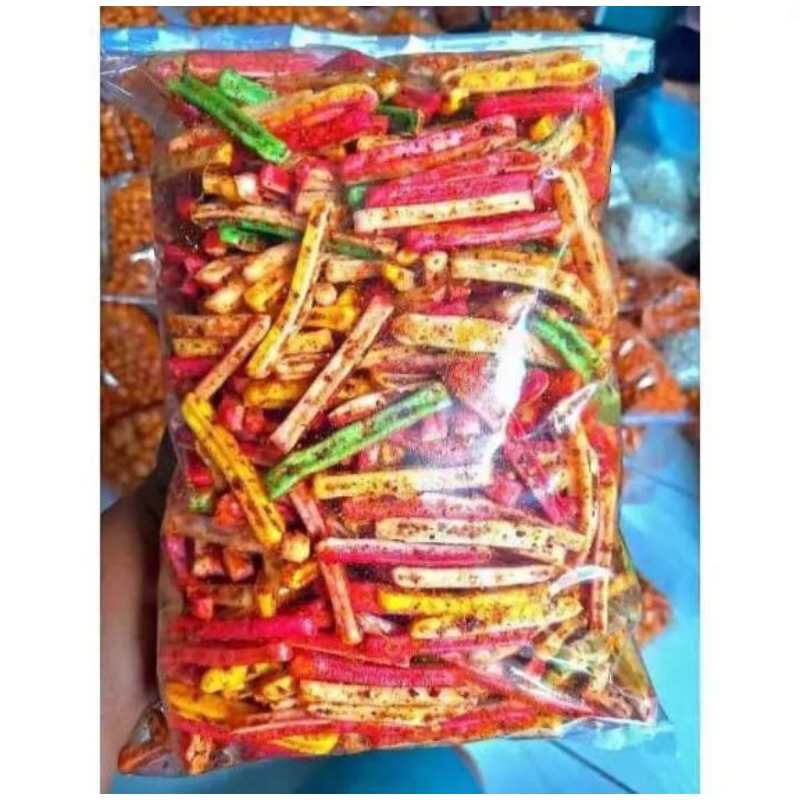 

kerupuk beton pedas gurih 500gram